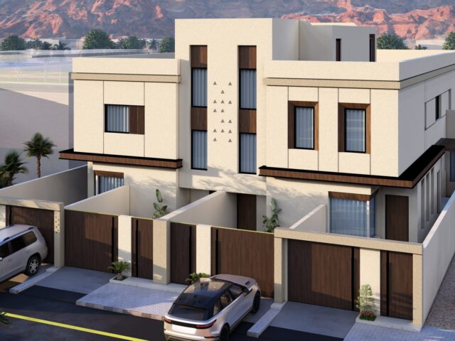 دوبلكس سكني بإطلالة جبلية — حائل