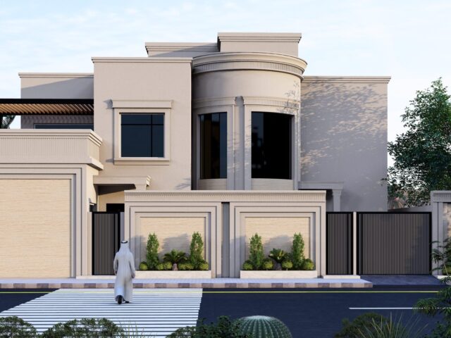فيلا سكنية بطراز كلاسيكي — القصيم