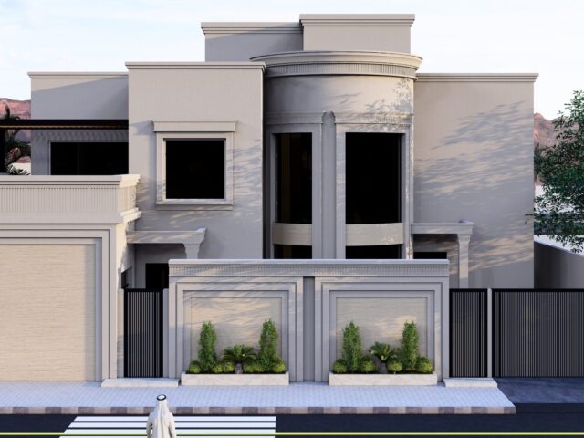 فيلا سكنية بطراز كلاسيكي — القصيم — القصيم — سكني — أركان المدينة للاستشارات الهندسية