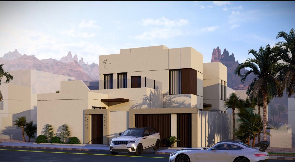 فيلا سكنية بإطلالة جبلية — حائل